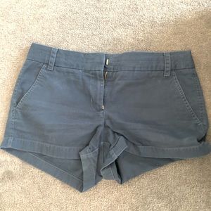 J.Crew Blue Chino Shorts size 6